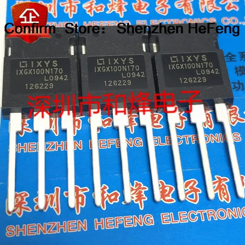 5PCS-10PCS IXGX100N170  TO-247-3 1700V 100A  NEW AND ORIGINAL Fast Shipping Quality