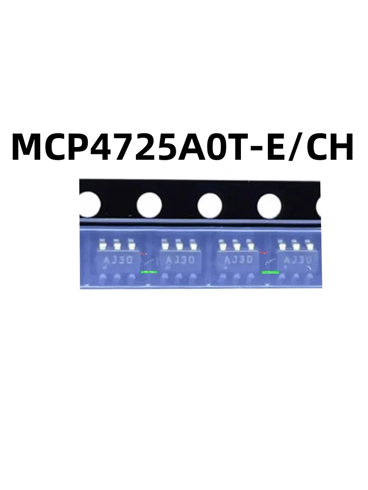 

20-50pcs MCP4725A0T-E/CH MCP4725A0T-E MCP4725A0T MCP4725 Screen Printing AJ**Package SOT23-6 Digital to Analog Converter