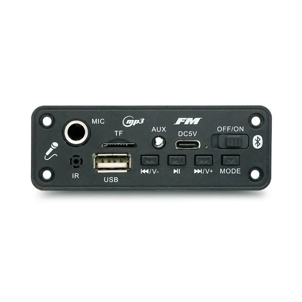 Modul Radio FM Modul Decoding Yang Diperkuat Audio 5.3 Drive USB Lossless Papan Dekoder Bluetooth Nirkabel Kartu TF
