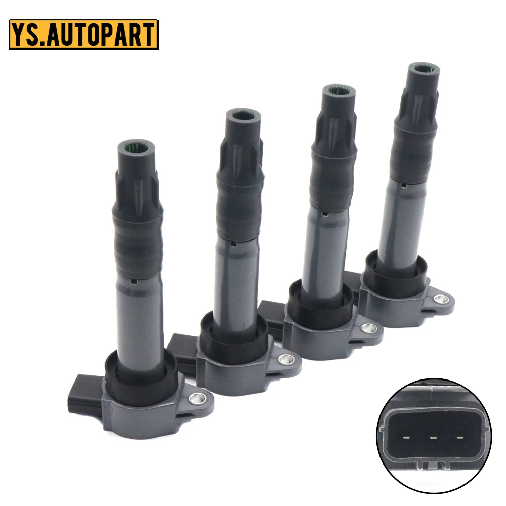 

NEW Ignition Coil Kit MR994643 For Mitsubishi Eclipse Galant Outlander Lancer 2.4L 3.8L UF532 MR994642