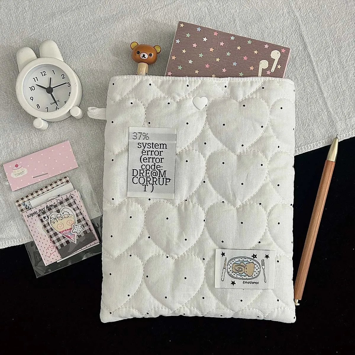 wakawaka-bolsa-de-armazenamento-artesanal-estilo-ins-saco-de-pano-com-bolinhas-e-design-de-coracao-para-caderno-diario-e-organizador-de-materiais-de-artesanato-diy