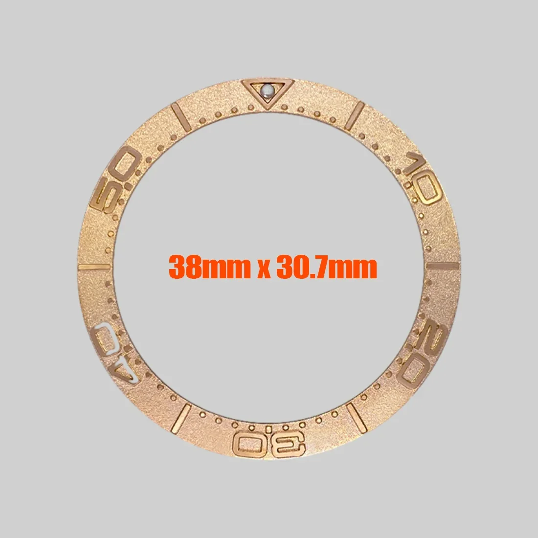 38x30,7 мм GMT SUB Вставка безеля для часов Медное кольцо безеля подходит для SUB SKX007 SRPD Корпус часов NH35 NH36 Детали кольца безеля для часов