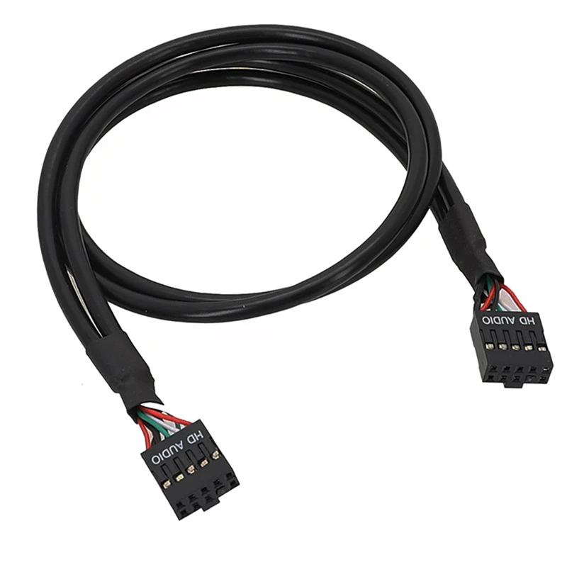 Mainboard USB 9PIN Female To Female Internal Cable USB2.0 Internal Mainboard Header Cable