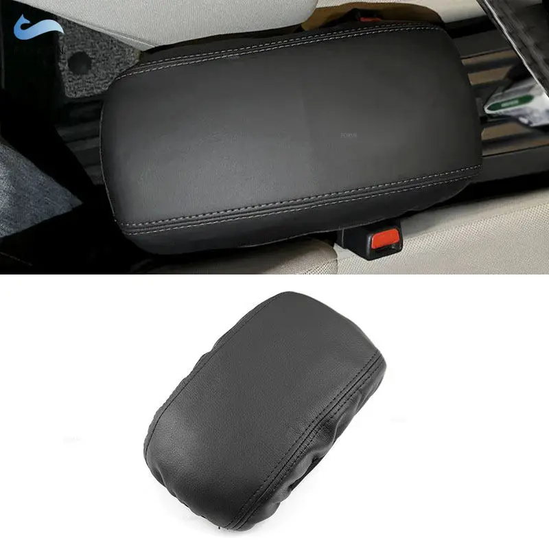 For Toyota Corolla 12th E210 2019 2020 2021 Car Center Console Lid Armrest Box Cover Black Microfiber Leather Trim Accessories