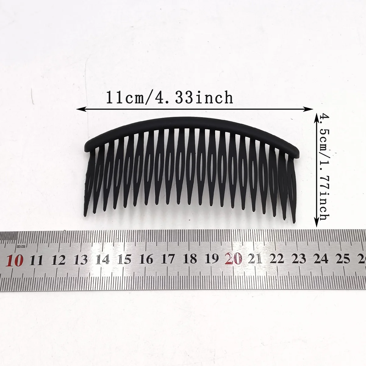 1/12 PCS Women Hair Comb Large Simple Hairpin Bangs Fixed Arrangement Broken Hair Headband Back Head Comb Hair Accessories