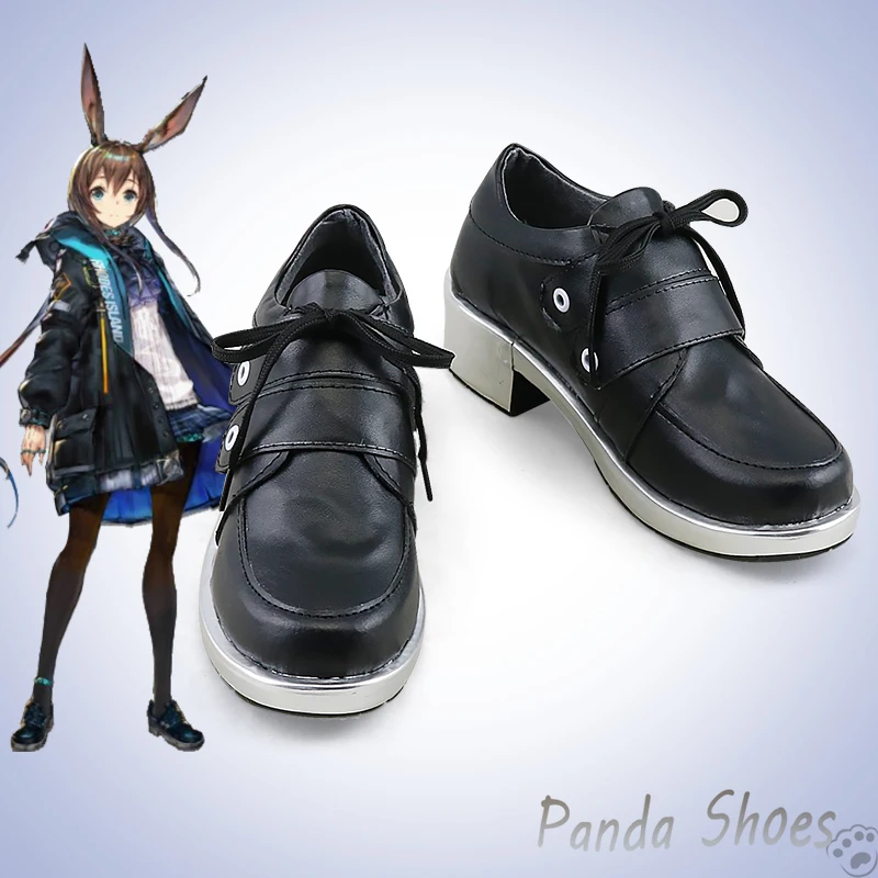 

Amiya Game Arknights Cosplay Shoes Anime Cos Comic Cosplay Costume Prop Shoes for Con Halloween Party