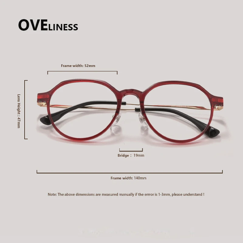 2 Clips On Sunglasses Women Men Polarized Round Magnet Eyeglasses frames glasses frame eyewear spectacles