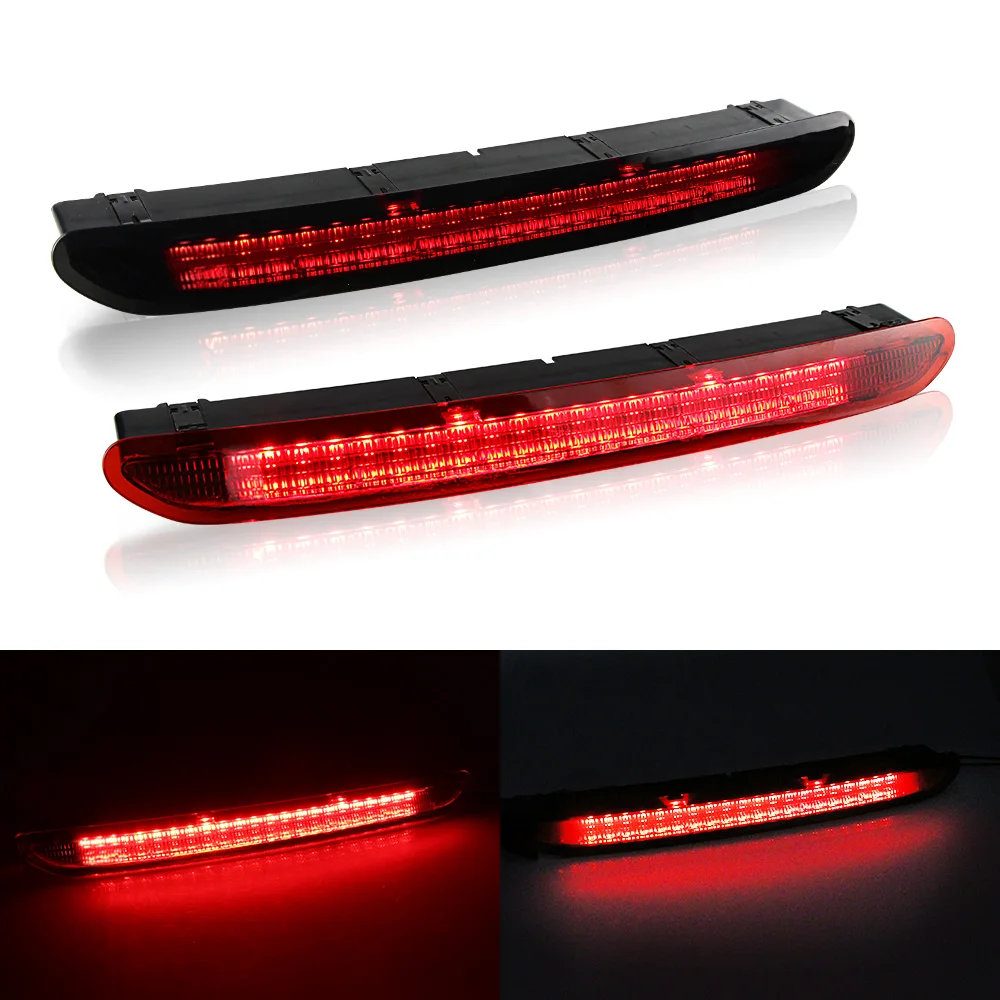 1PC OEM# 1K6945097A/1K6945097G High Mount Red 3RD Third Brake Stop Light Lamp For VW Tiguan GTI Jetta Station Wagon Passat