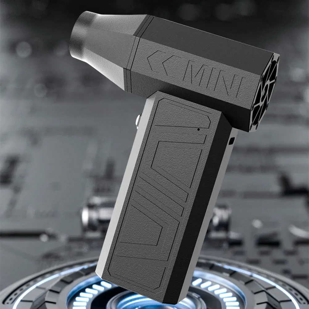 Elektrische luchtstofdoek Oplaadbare luchtblazer met borstelloze motor Computerreinigingsblazer voor het reinigen van auto/toetsenbord/pc/thuis