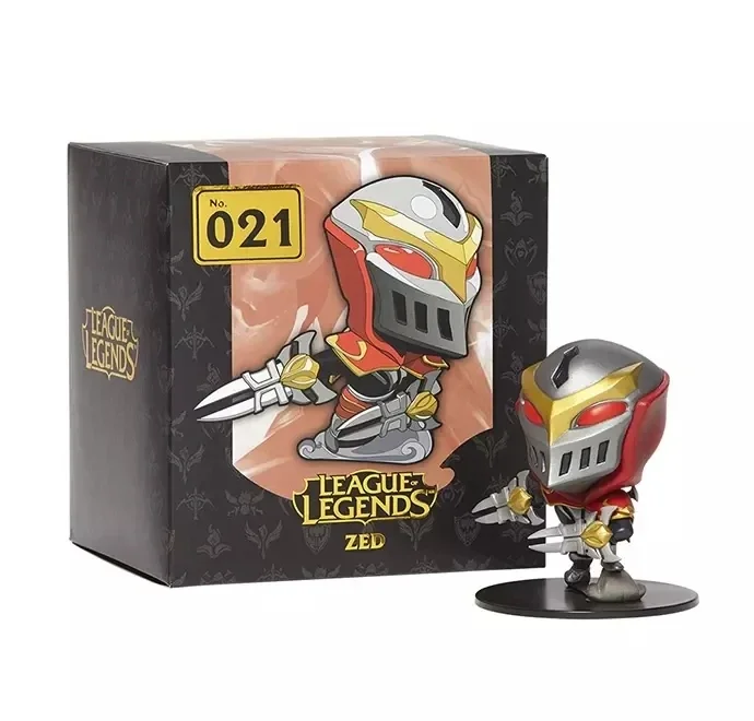 LOL League of Legends ZED Figure Anime Action Figures Collectible Model Toys