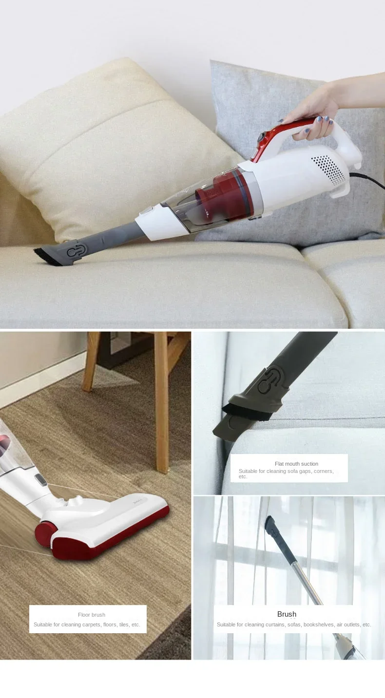 Vertical handheld vacuum cleaner household sweeper multifunctional dust collection