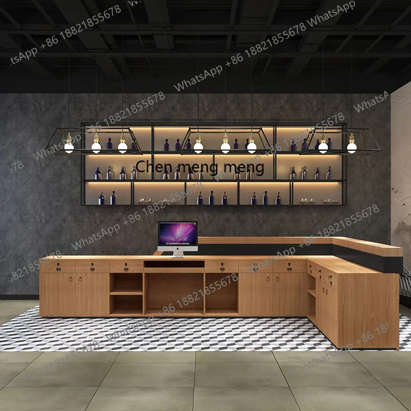 A139 مقهى طاولة بار مقهى قاعة البلياردو صفحة الخروج الحليب الشاي بار مكتب الاستقبال #3