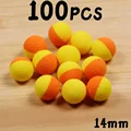 100 piezas amarillo anaranjado