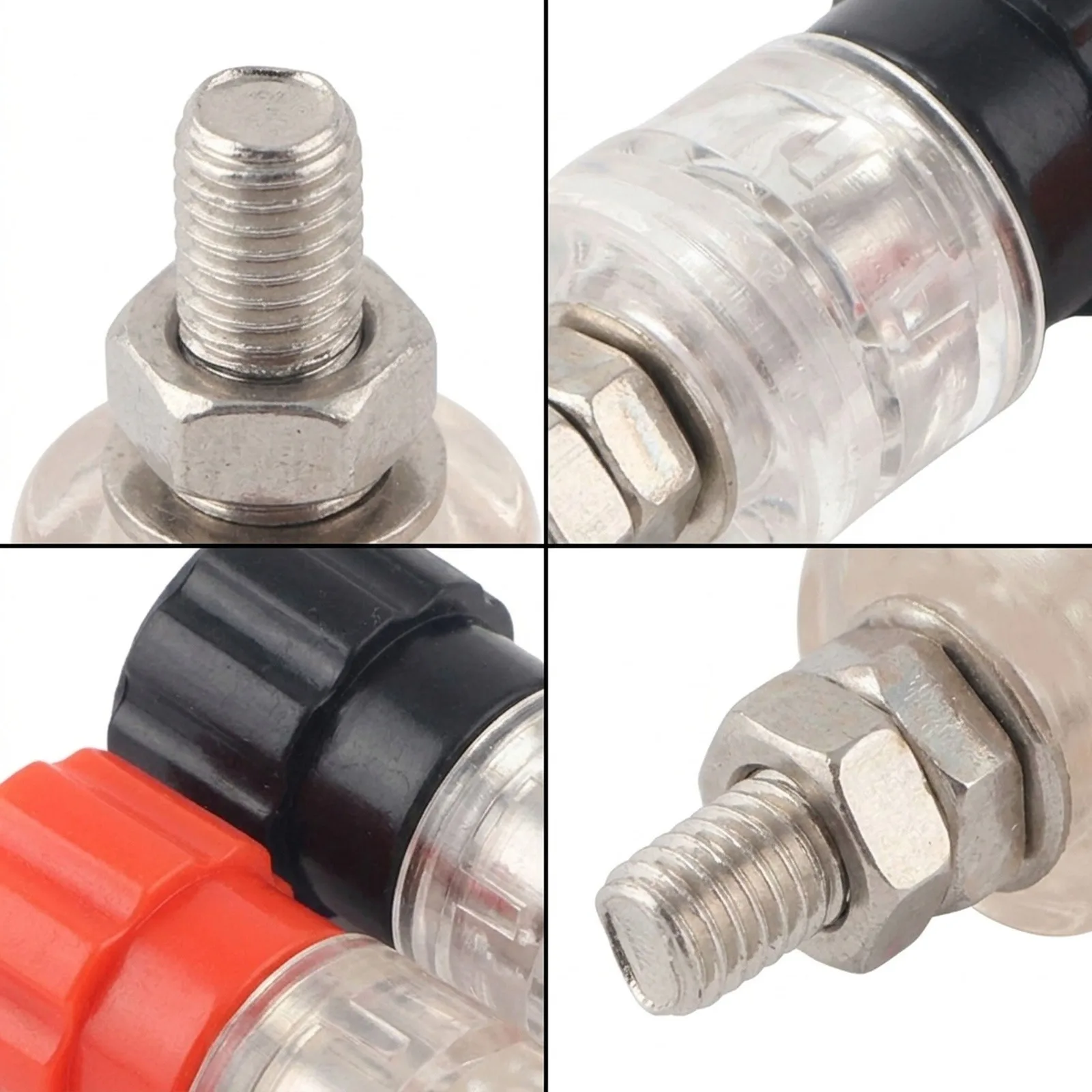 1Pair for 999 M5 Terminal 5mm Binding Post Connector for 220V 380V Electrical Systems with Reliable Connection Stability
