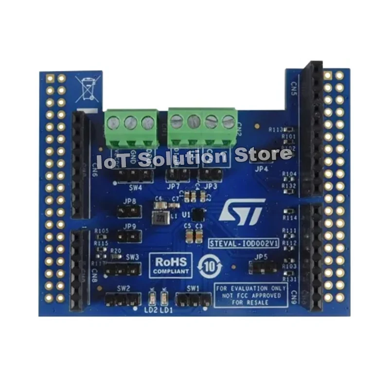 

STEVAL-IOD002V1 Dual Channel IO-Link Device Expansion Board Based on L6364W for STM32 Nucleo Original New STEVAL IOD002V1