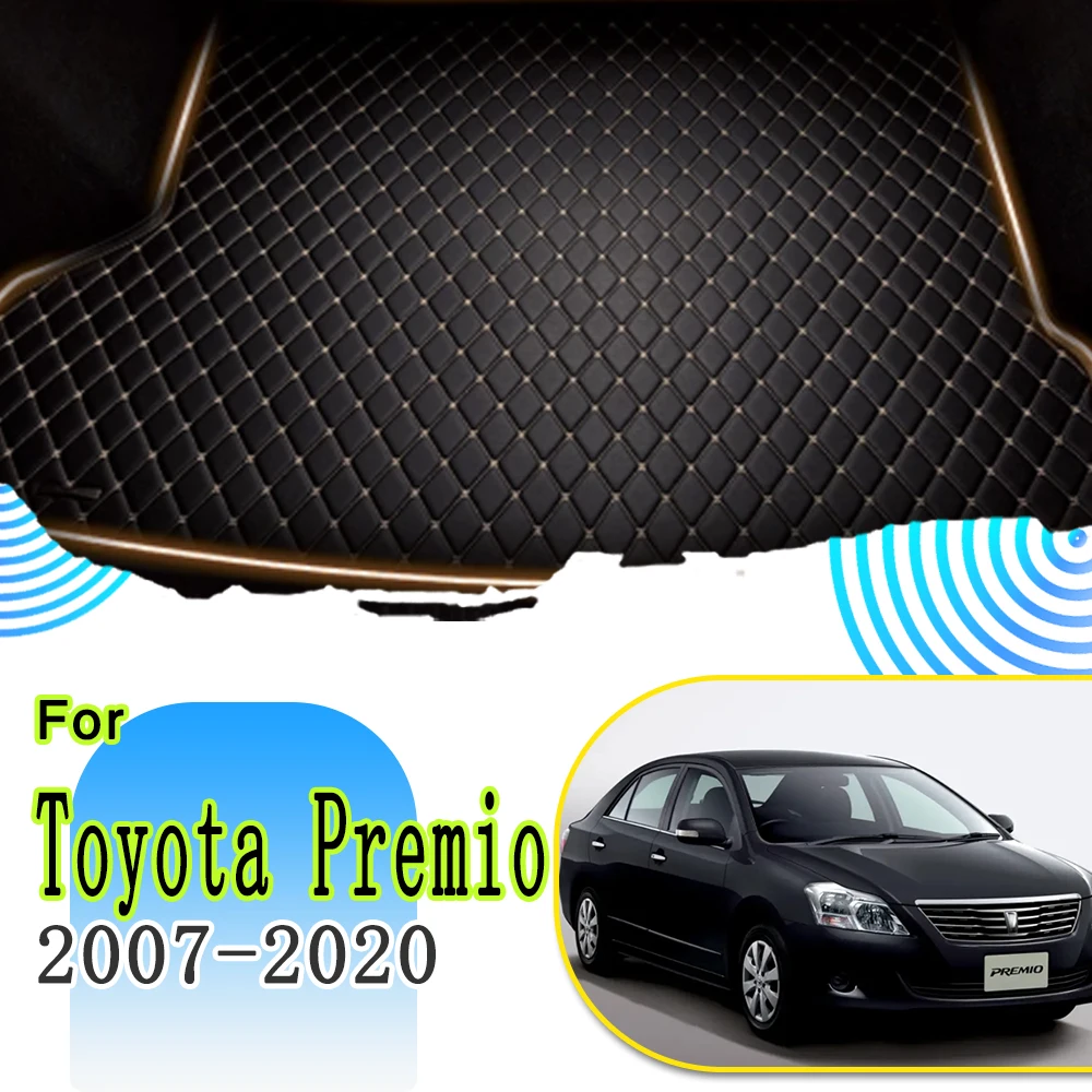 Car Mat For Toyota Premio Allion T260 2007~2020 Waterproof Carpet Interior Trim Decoration Cargo Liner Trunk Mat Car Accessories