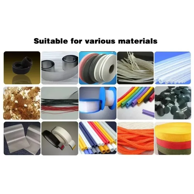 Automatic PVC Heat ink Tube Cutter Nickel Strip Sleeve Pipe Cutter for al Insulation