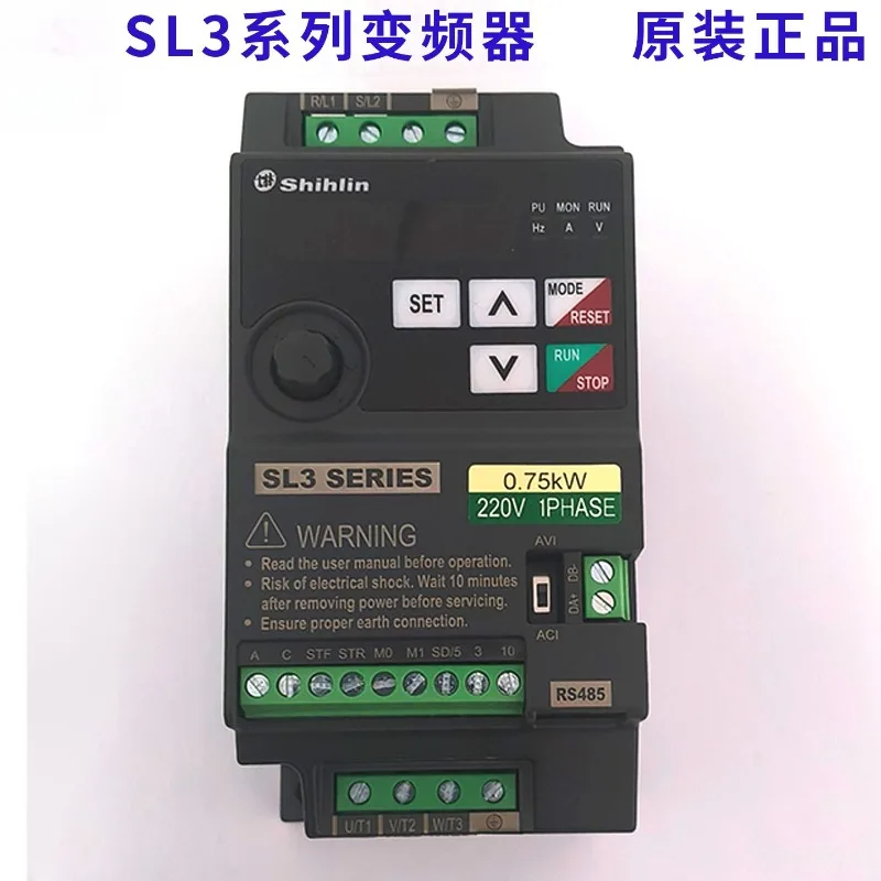 Inverter SL3 - 043-0.75 K1.5K2.2k Three Phase Inverter Single Phase SL3 - 021-0.75 K