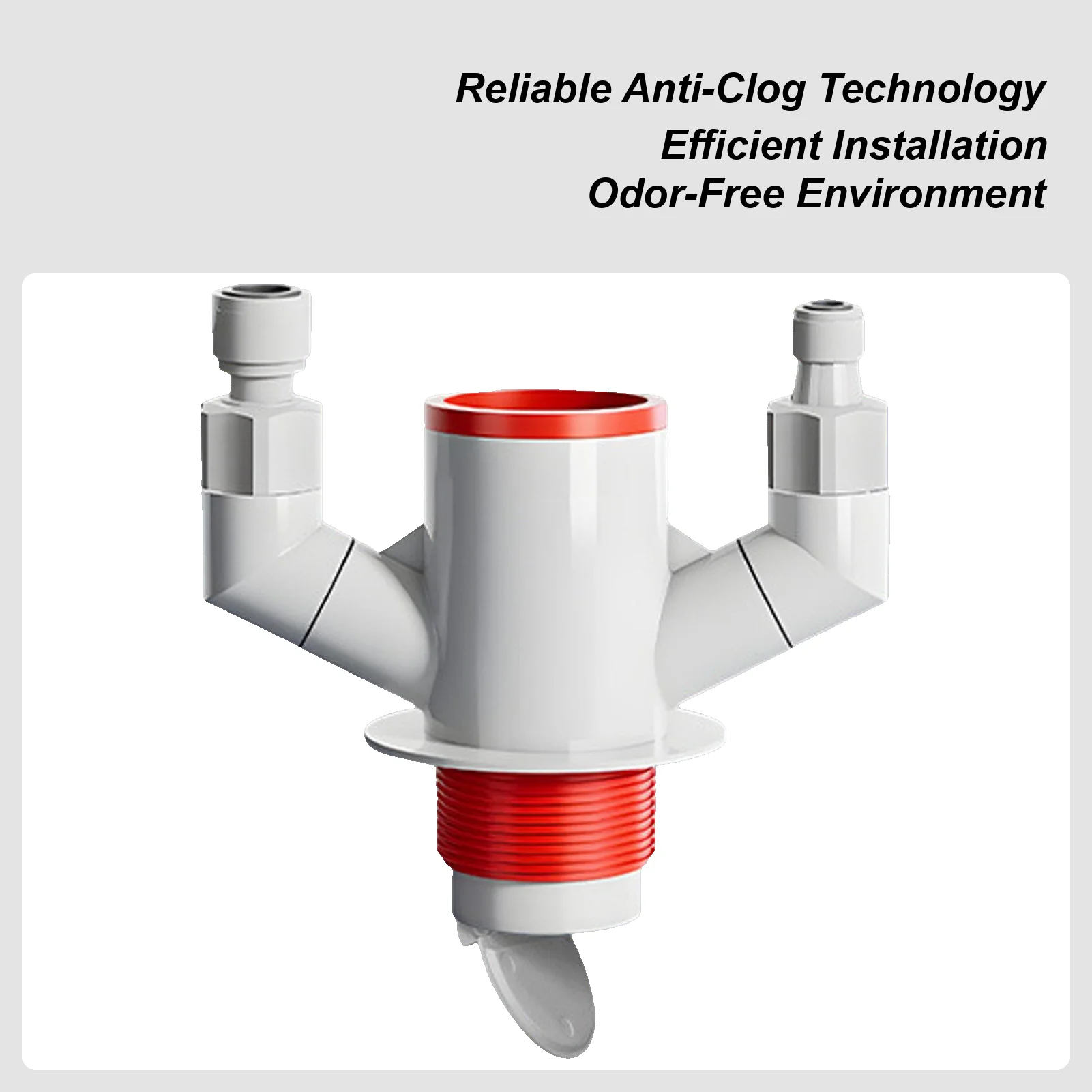 

Kitchen Sewer Tees 3-Way Multi-Use Accessories Kitchen Tees Joint For Family Friends Indoor Washroom Bathroom Sink Dishwasher