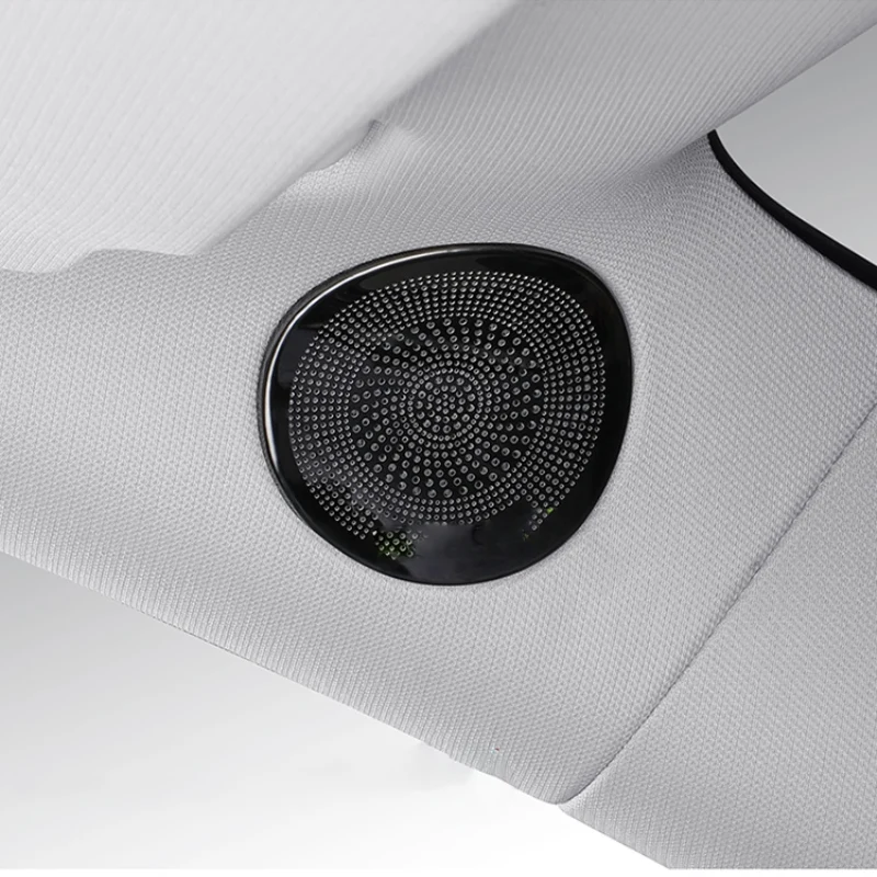 Per Tesla Model Y 2021 2022 2023 copertura per altoparlante Audio per auto interna copertura per altoparlante per porta sul tetto dell\'auto sotto la