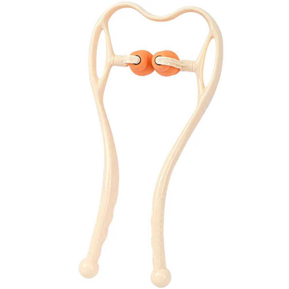 

Manual Neck Massager Cervical Vertebra Roller Portable Lightweight Pain Relief Tool Neck Shoulder Arm Calf Massage Roller