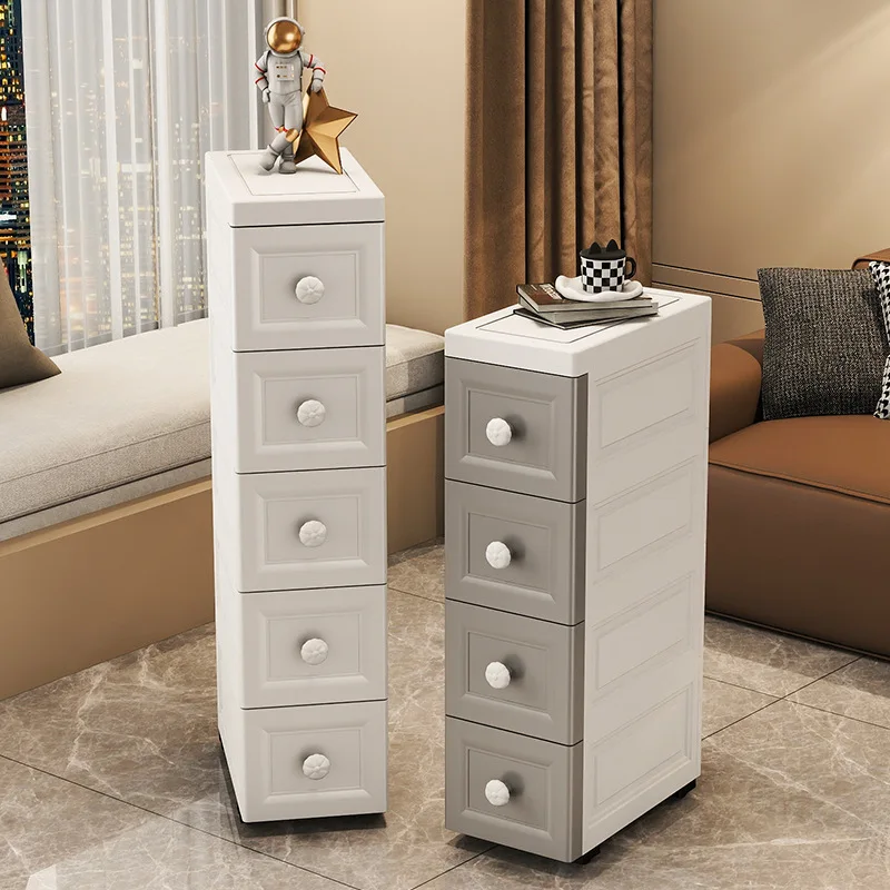 Mueble de Almacenamiento para Baño, Armario de Plástico para el Hogar, Muebles para Sala de Estar, Mesa de Centro, Muebles de Diseño para Sala de Estar