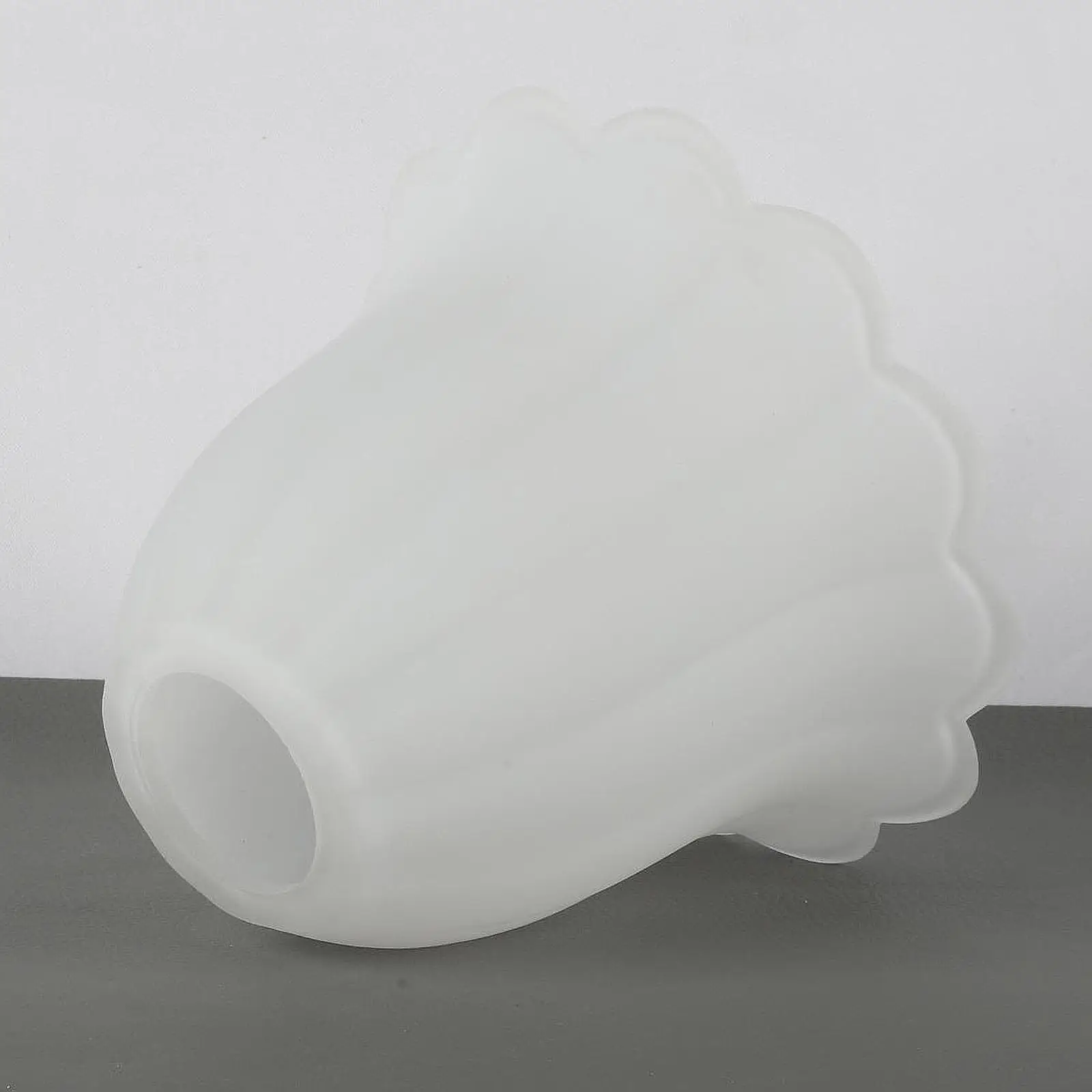 

Frosted Glass Lamp Shade Flower Shaped Lampshade Replacement Fashion Sturdy Home Decor Pendant Light