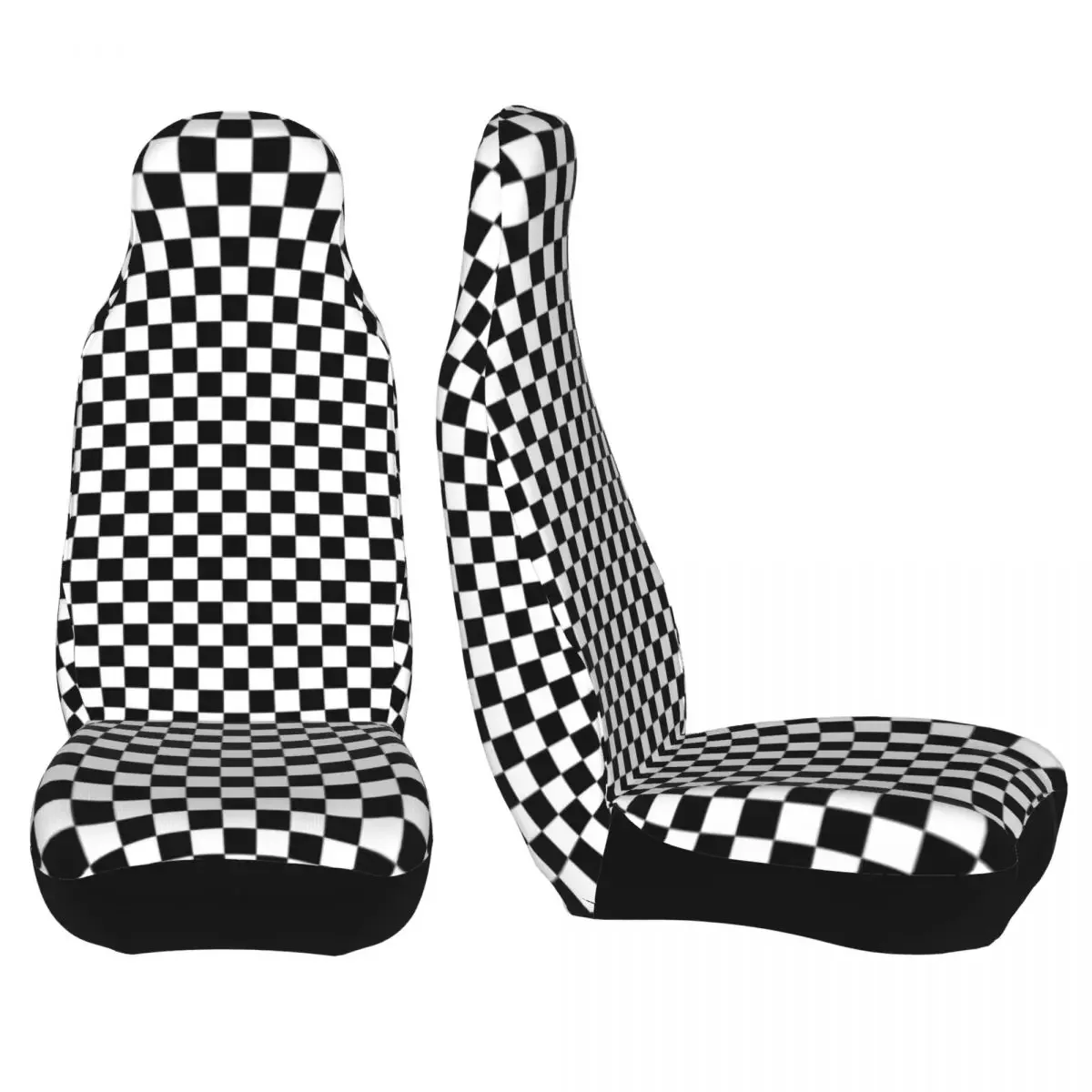 Checkerboard Universal Car Seat Cover Protector Interior Accessories AUTOYOUTH Car Seat Protection Covers Polyester Fishing