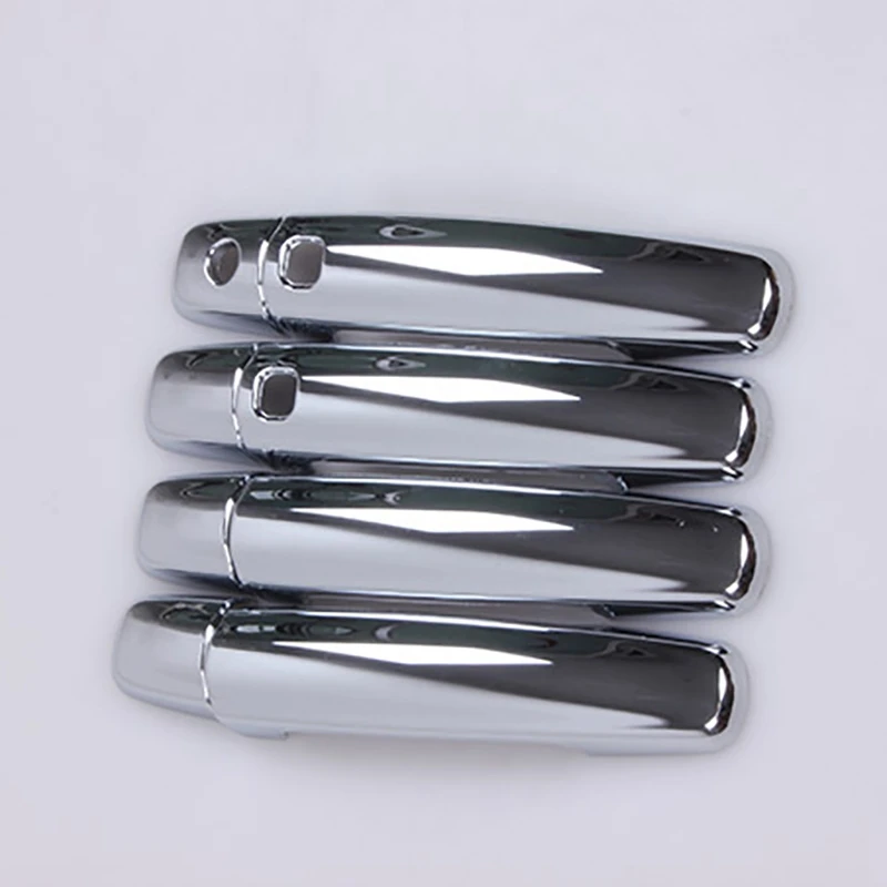 8Pcs/Set Car ABS Chrome Car Door Handles Cover Trims Door Handle Trim For Suzuki S-CROSS SX4 2014-2021 Car Styling