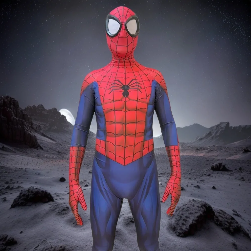 

Halloween Adults Ultimate Spider Cosplay Symbol Earth-6160 Superhero Costume Suit Man Zentai Bodysuit Men Party Jumpsuits-1