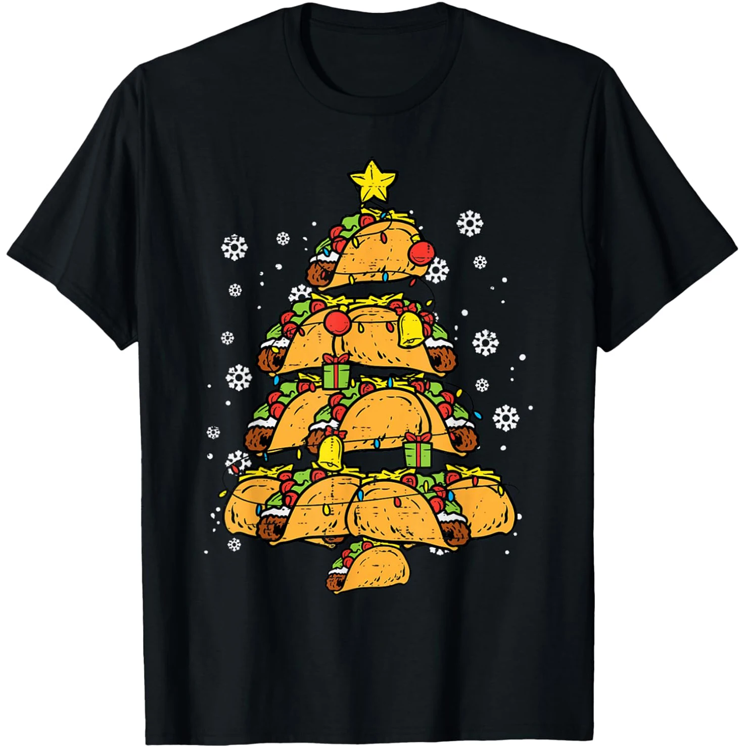 6er-Pack Taco Lustige Mexikanische Gym-Taco-Liebhaber T-Shirts Herren Reine Baumwolle Humor Streetwear T-Shirt Kurzarm Unisex Lockere Kleidung – Detail 2