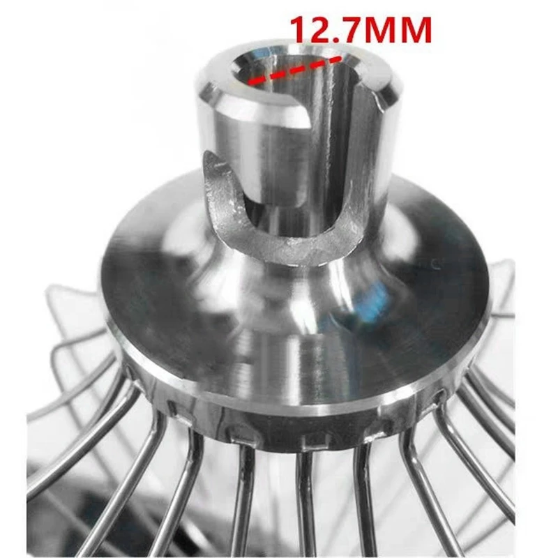 Wire Whip for 5K7EW Vertical Mixer, 7QT Mixer, Lifting Bowl, Mixing Head and Noodle Head, KN211WW