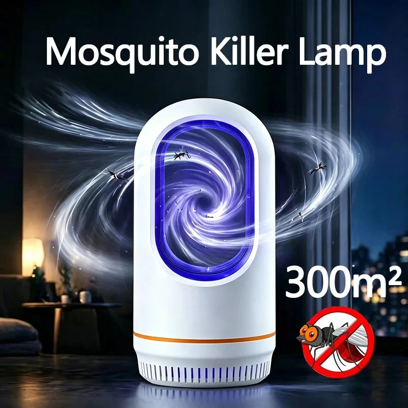 NEW Mosquito Killer Lamp Portable Safe Efficient Mosquito Eliminator Electric Fly Trap USB Rechargeable Home Bedroom Silent 2026