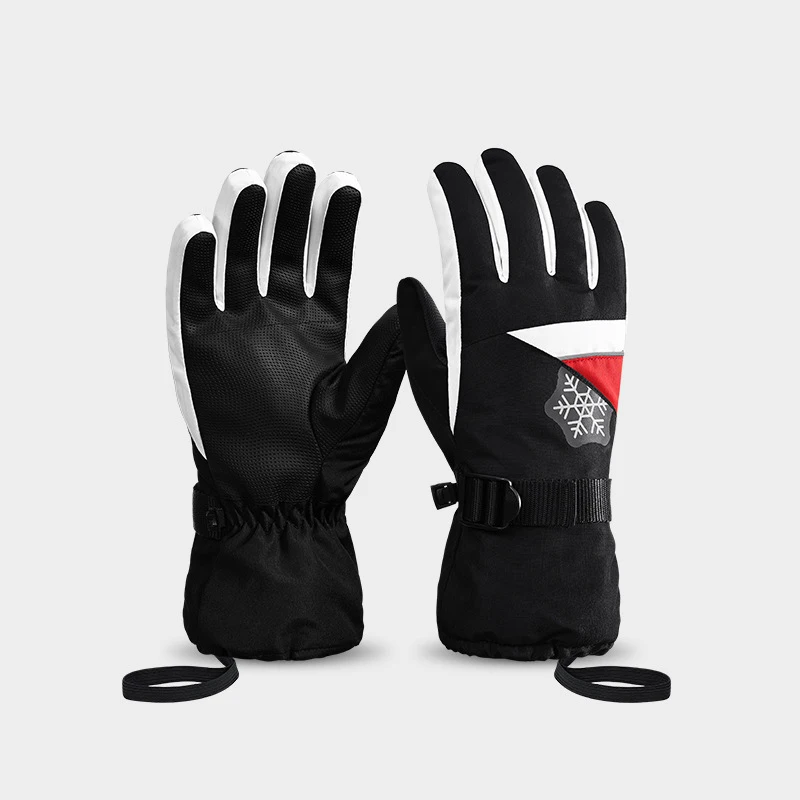 

Gloves Women Men Winter Fleece Lining Waterproof Warm Accessory For Skiing Outdoor Sports Cycling