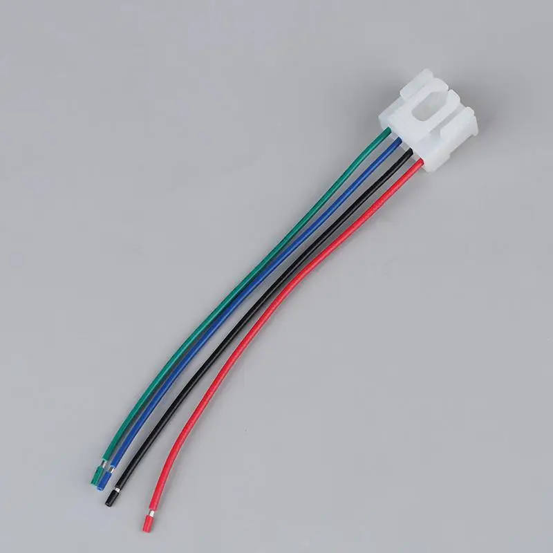 1PCS Rear Tail Light Lamp 4Pin Connector Pigtail Plug Prewired Wiring 51277254 For Punto EVO Alfa Romeo 147 156 159