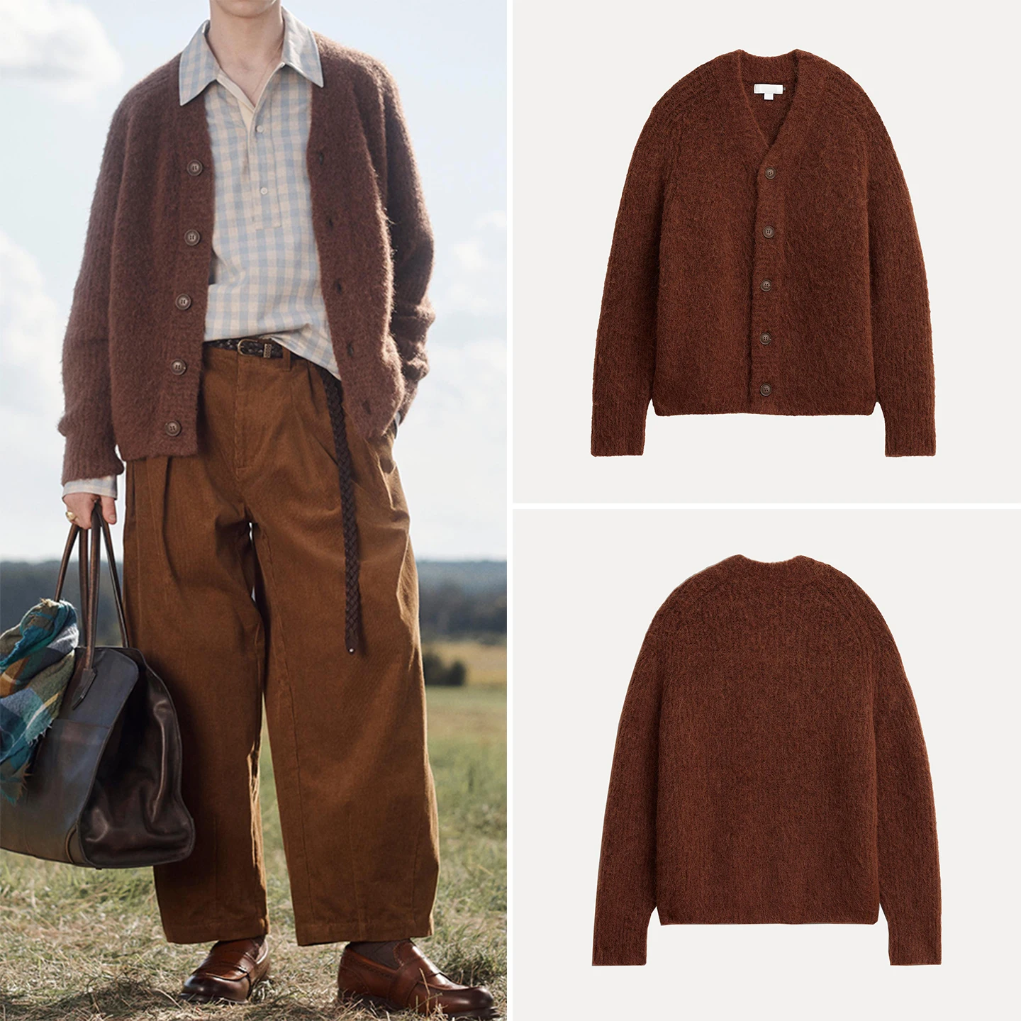 

Повседневный вязаный кардиган с текстурой, модный мужской модный осень 2022, бренд Z с v-образным вырезом, длинный свеч, дышащий, приятный для кожи