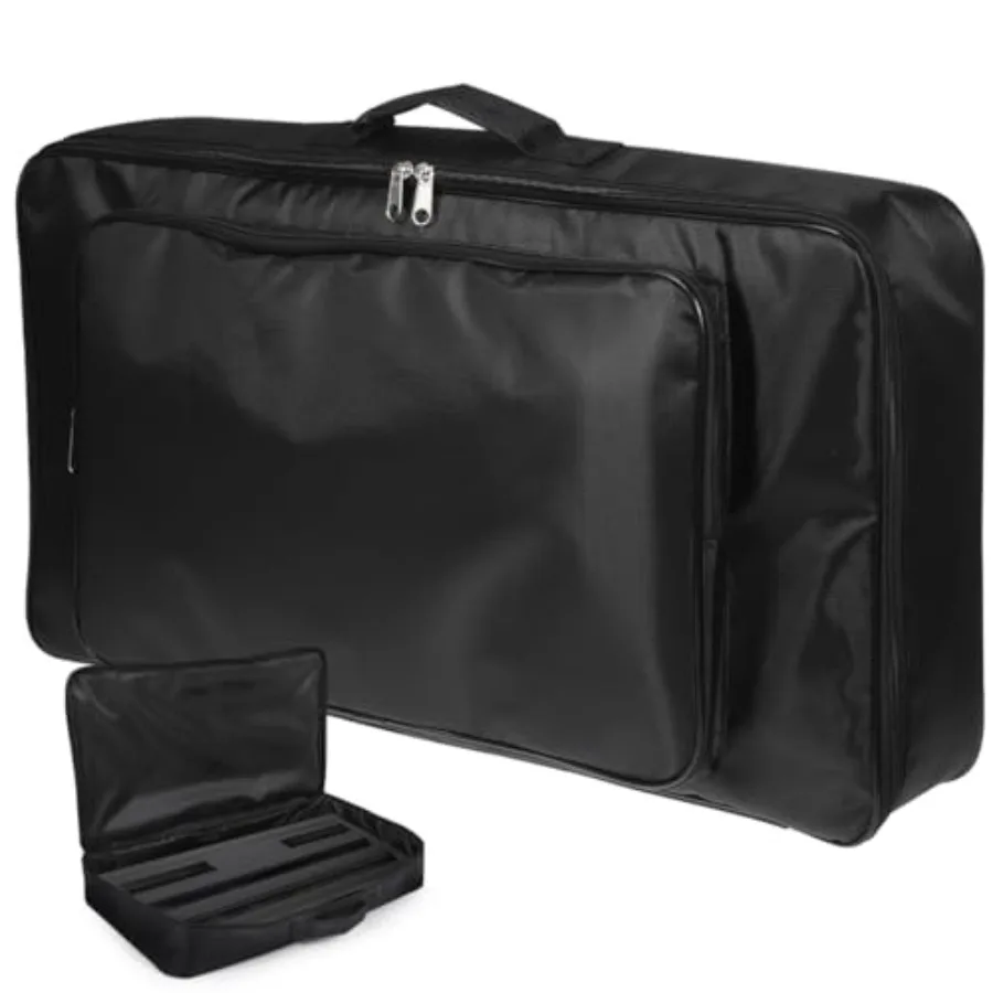 

Effect Pedal Storage Bag Effect Pedalboard Zipper Black Storage Bag Carry Case Electric Guitar Replacement Accessory