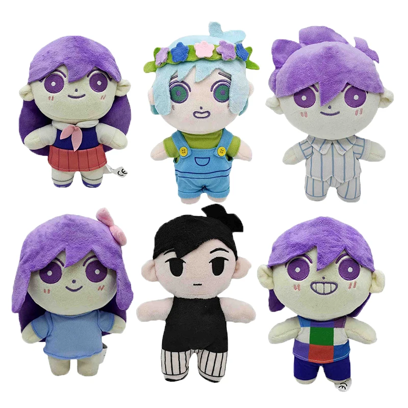 Game OMORI Plush Party Favors Decor Kids  Plushie Stuffed Toy For Children Christmas Gifts