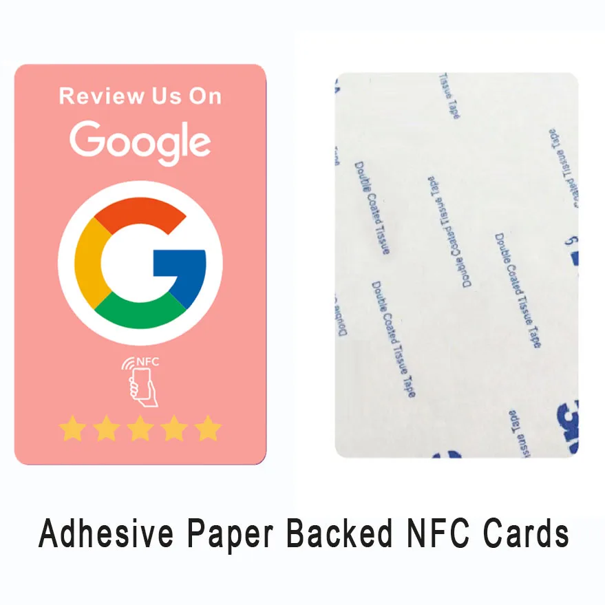 Google Bewertungen NFC-Karten steigern Ihre Bewertungen PVC-Material langlebig