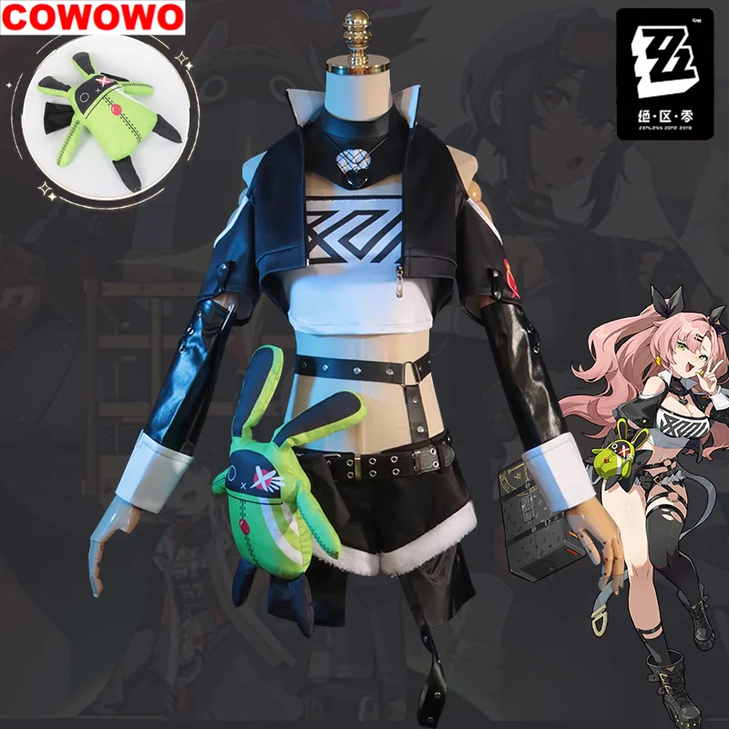 

COWOWO Zenless Zone Zero Nicole Demara Women Cosplay Costume Cos Game Anime Party Uniform Hallowen Play Role Clothes Clothing