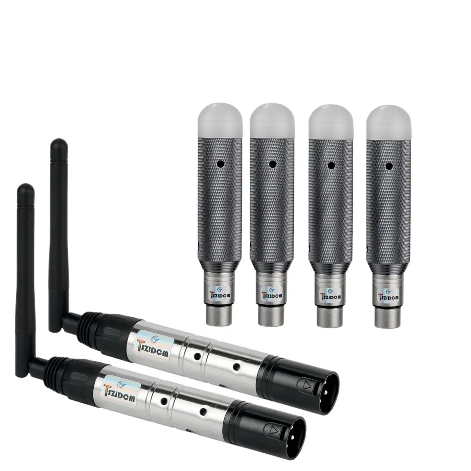 émetteur Récepteur DMX512 Contrôleur DMX Sans Fil UKing - Émetteur/récepteur 2,4 GHz - Portée 400 M - Pour éclairage Scène, Bars, Spectacles équipement Son Et Lumière