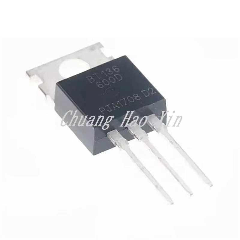 10PCS New BT136-600E BT136-600D TO220 BT136 600D TO-220 BT136-600 TRIAC BT137-600D BT138-600D BT139-600D
