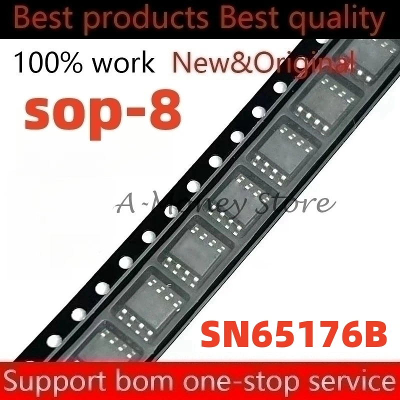 

(20pcs)SN65176BDR SN65176B sop-8