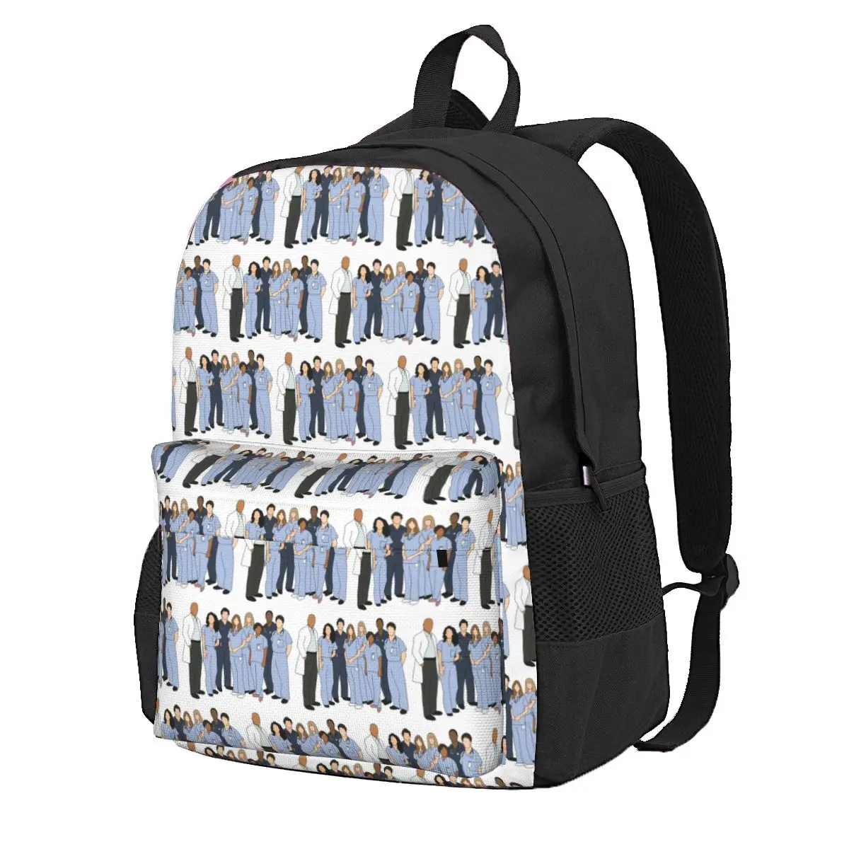 

Grey's Original Cast Student Backpack School Bag Hiking Travel Daypack for Men Women Fashion Bookbag Shoulder Bags