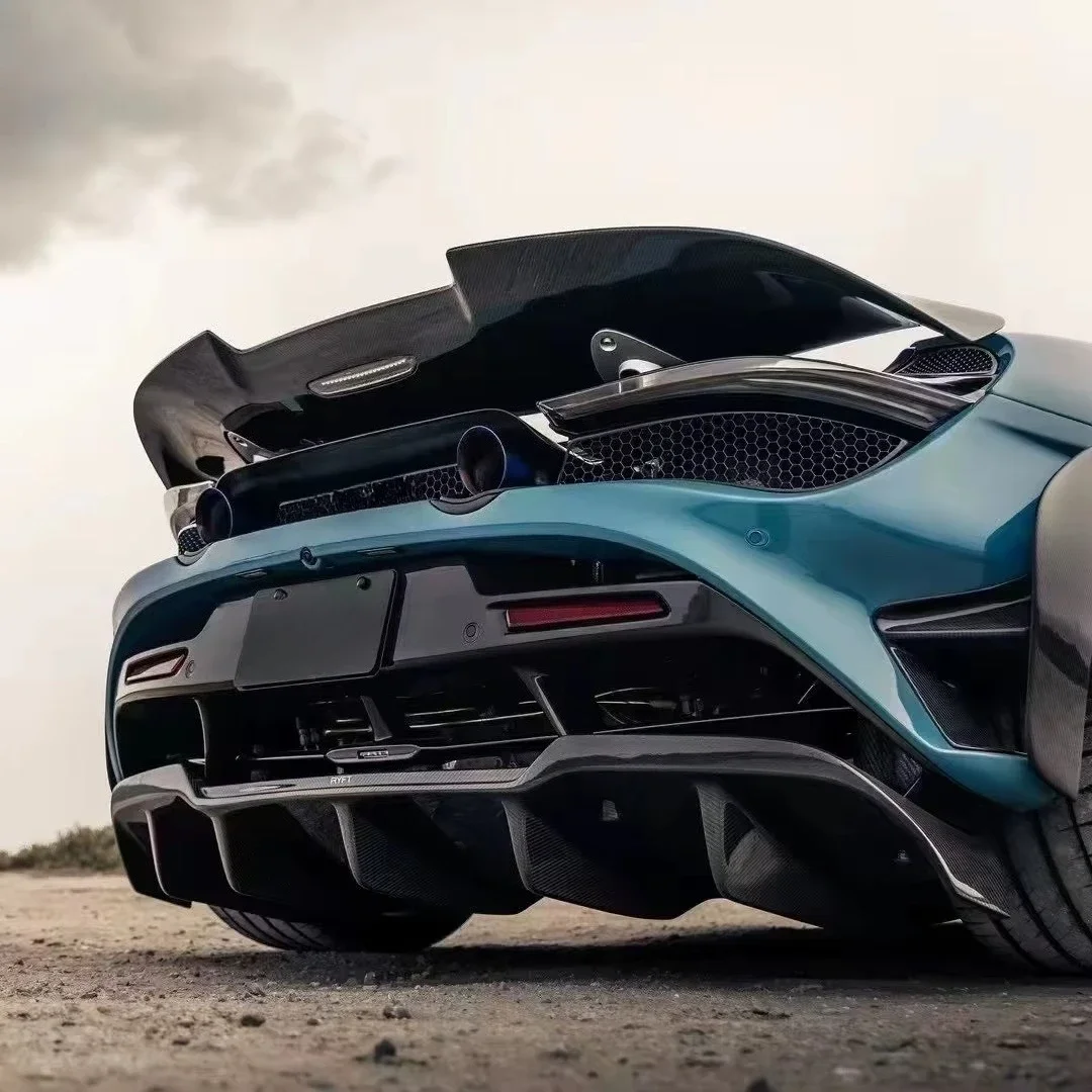 720S Spyder Ryf Style Rear Spoiler High Quality Dry Carbon Fiber for Mcren