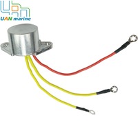 Outboard Voltage Rectifier 3 Wires Fits for Johnson Evinrude 15HP- 235 HP Marine Regulator 18-5708 583408 582399 580795 581603