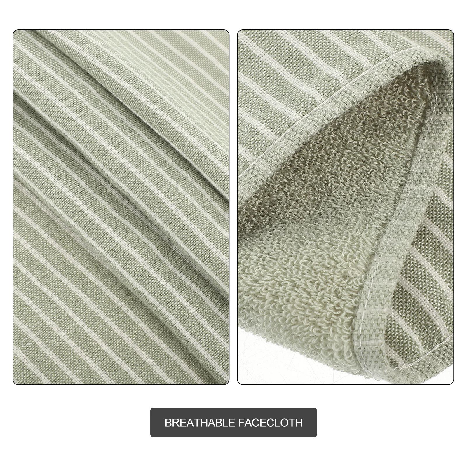 

1Pcs Cotton Facecloth Gentle Reusable Bath Towel for Sensitive Skin Hygienic Cleansing Ideal for Baby Care Easy to Wash Compact