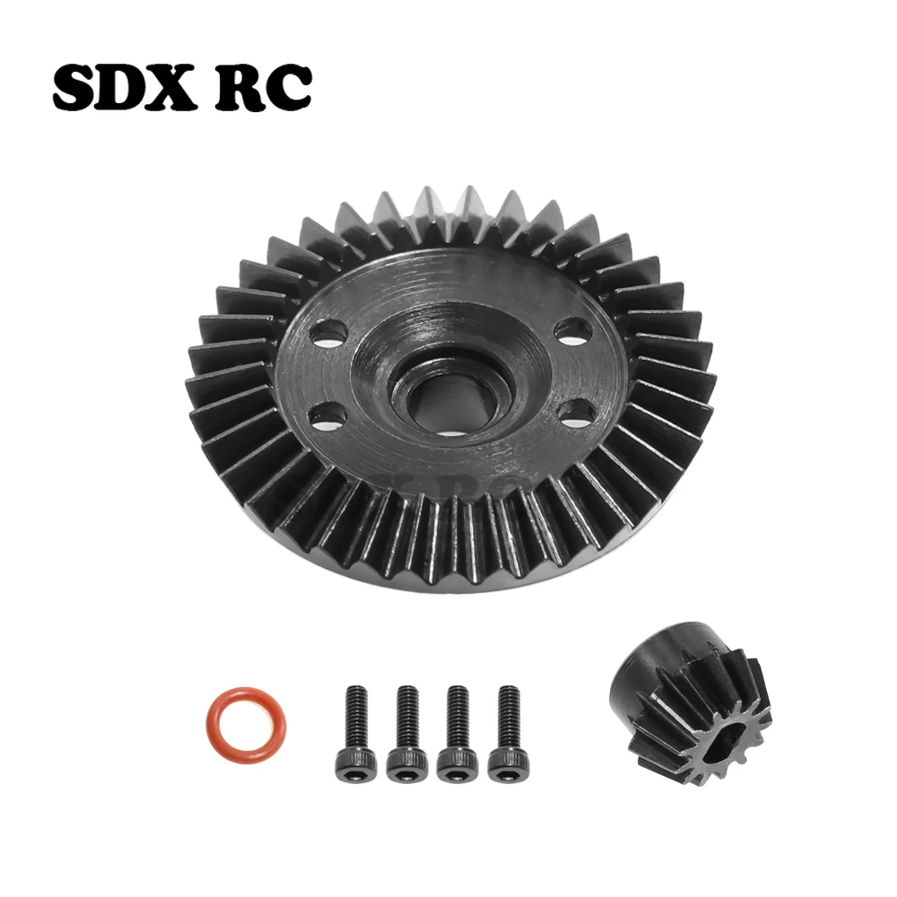 Steel Differential Ring Gear Output Gears Set 6882 5379 for Traxxas Slash 4x4 Stampede Rustler HQ727 1/10 RC Car Upgrade Parts