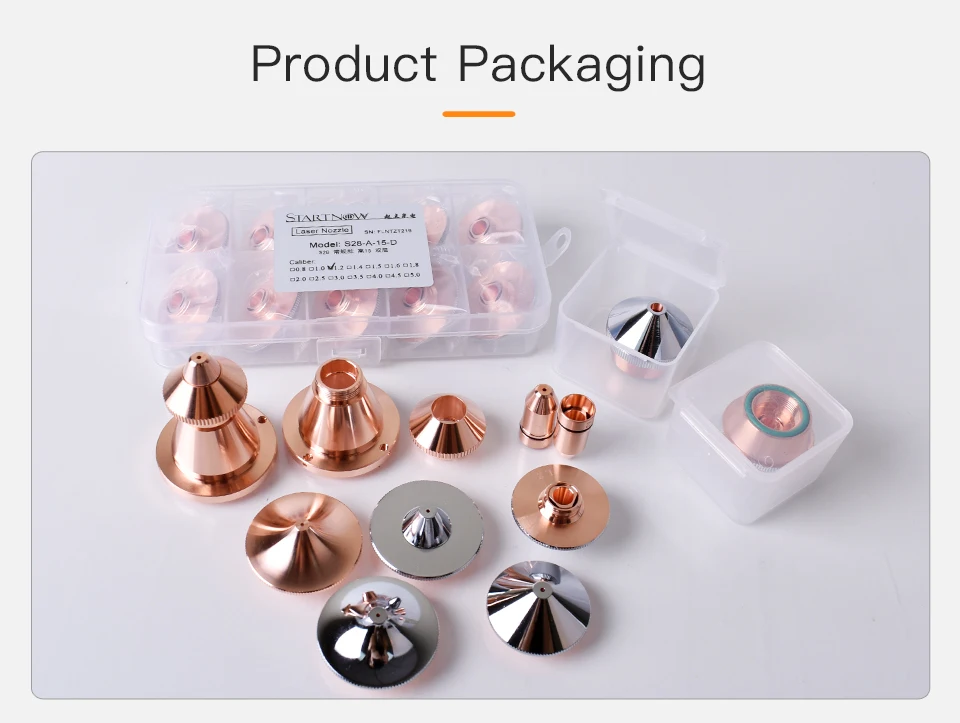 Startnow OEM Faser Schneiden Düse Laser Für Raytools Laser Schweißen Cutter Kopf Halter D32mm Doppel Schicht Verchromt – Detail 5