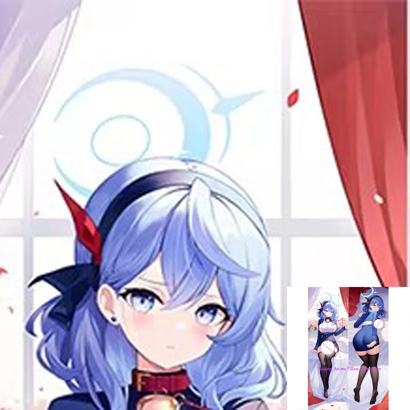 

Dakimakura Anime Ako Amau Double-sided Pillow Cover Print Life-size body pillows cover Adult pillowcase 2024